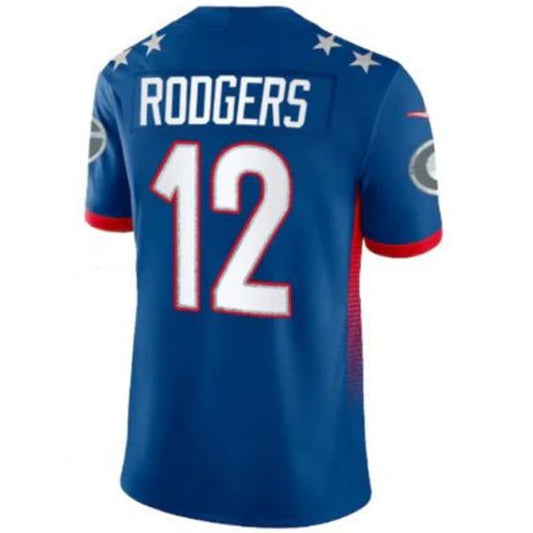 GB.Packer #12 Aaron Rodgers 2022 Pro Bowl Vapor Untouchable Stitched Limited Football Jerseys
