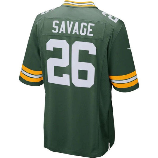GB.Packers #26 Darnell Savage Green Game Player Jersey Stitched American Football Jerseys