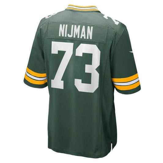 GB.Packers #73 Yosh Nijman Green Player Game Jersey Stitched American Football Jerseys