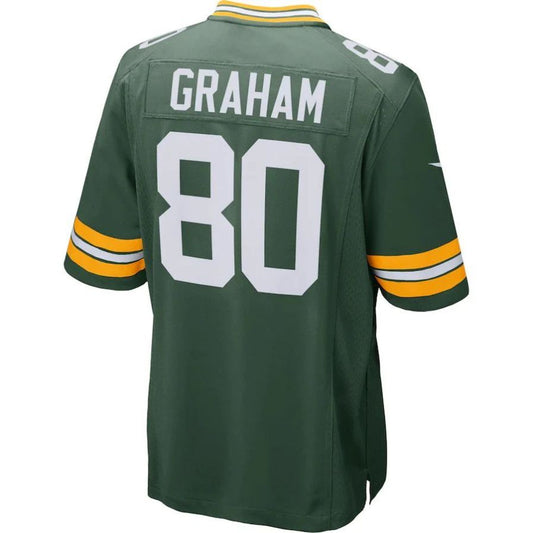 GB.Packers #80 Jimmy Graham Green Player Game Jersey Stitched American Football Jerseys