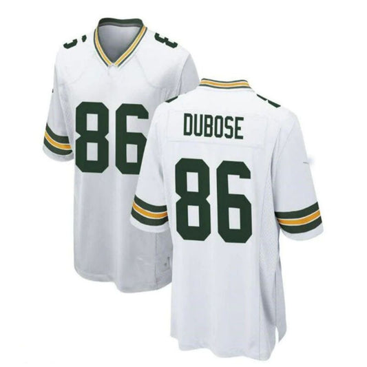 GB.Packers #86 Grant Dubose Game Player Jersey - White Stitched American Football Jerseys