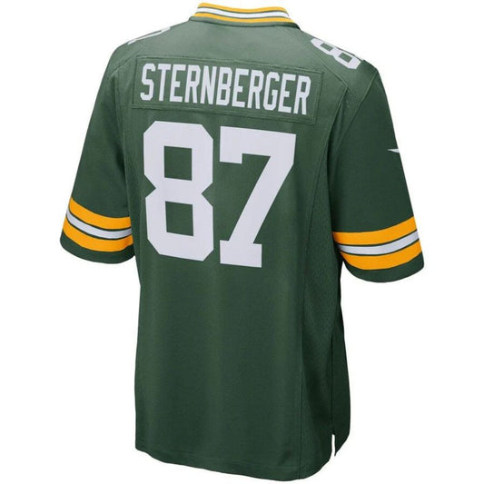 GB.Packers #87 Jace Sternberger Green Game Player Jersey Stitched American Football Jerseys