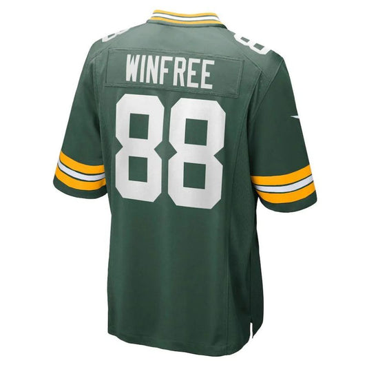 GB.Packers #88 Juwann Winfree Green Player Game Jersey Stitched American Football Jerseys
