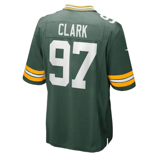 GB.Packers #97 Kenny Clark Green Player Game Jersey Stitched American Football Jerseys