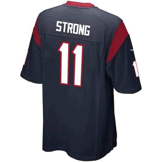 H.Texans #11 Jaelen Strong Navy Player Game Jersey Stitched American Football Jerseys