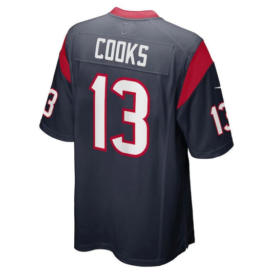 H.Texans #13 Brandin Cooks Navy Player Game Jersey Stitched American Football Jerseys