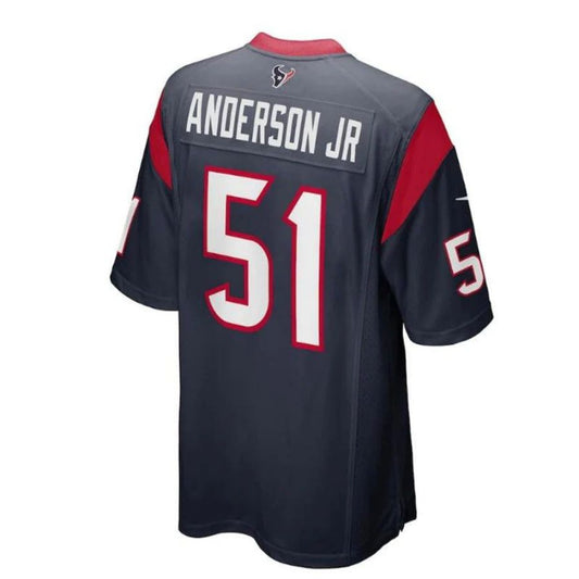 H.Texans #51 Will Anderson Jr. 2023 Draft First Round Pick Player Game Jersey - Navy Stitched American Football Jerseys