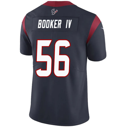 H.Texans #56 Thomas Booker IV Navy Game Player Jersey Stitched American Football Jerseys