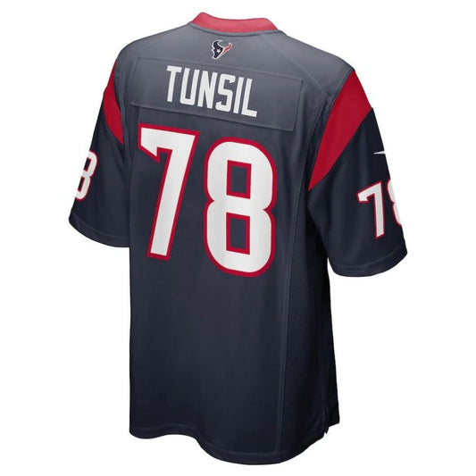 H.Texans #78 Laremy Tunsil Navy Player Game Jersey Stitched American Football Jerseys