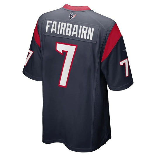 H.Texans #7 Ka'imi Fairbairn Navy Player Game Jersey Stitched American Football Jerseys