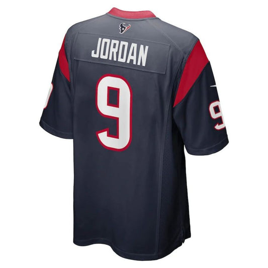 H.Texans #9 Brevin Jordan Navy Player Game Jersey Stitched American Football Jerseys