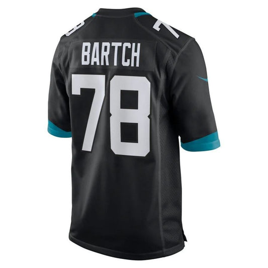 J.Jaguars #78 Ben Bartch Black Player Game Jersey Stitched American Football Jerseys