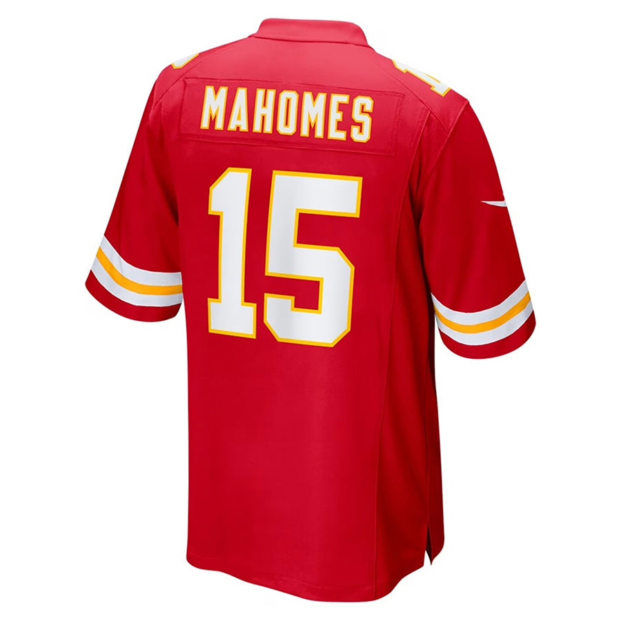 KC.Chiefs #15 Patrick Mahomes Player Red Home Game Football Jerseys