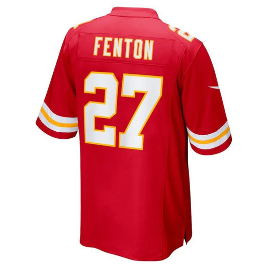 KC.Chiefs #27 Rashad Fenton Red Player Game Jersey Stitched American Football Jerseys