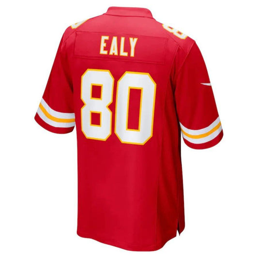 KC.Chiefs #80 Jerrion Ealy Red Game Player Jersey Stitched American Football Jerseys