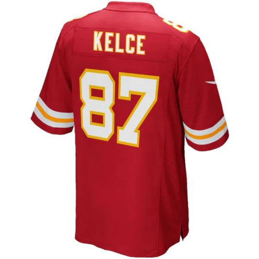 KC.Chiefs #87 Travis Kelce Red Stitched Player Stitched American Game Football Jerseys