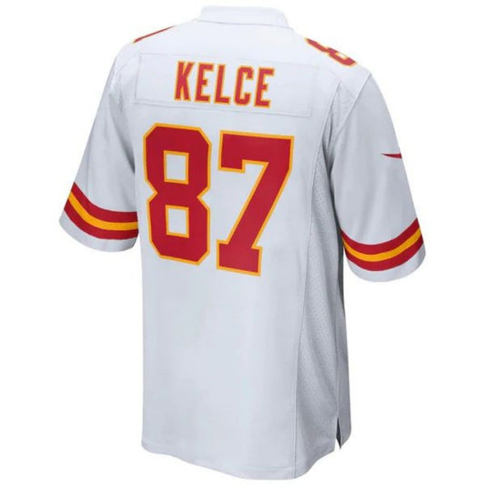 KC.Chiefs #87 Travis Kelce White Stitched Player Stitched American Game Football Jerseys