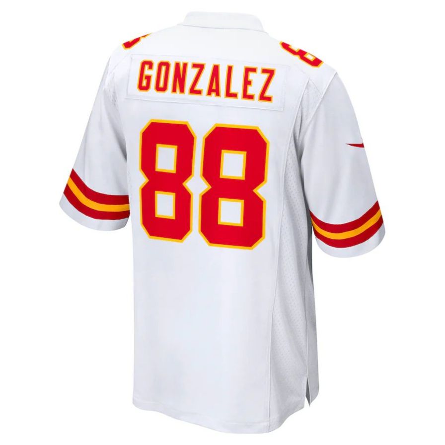 KC.Chiefs #88 Tony Gonzalez White Retired Player Game Jersey Stitched American Football Jerseys