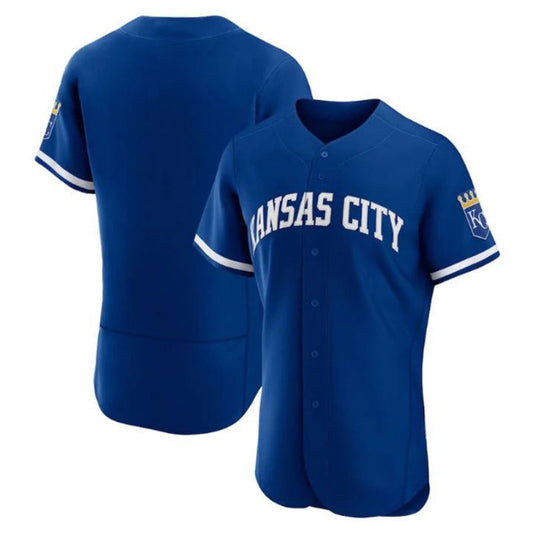 Custom Kansas City Royals Alternate Player Authentic Jersey - Royal Baseball Jerseys