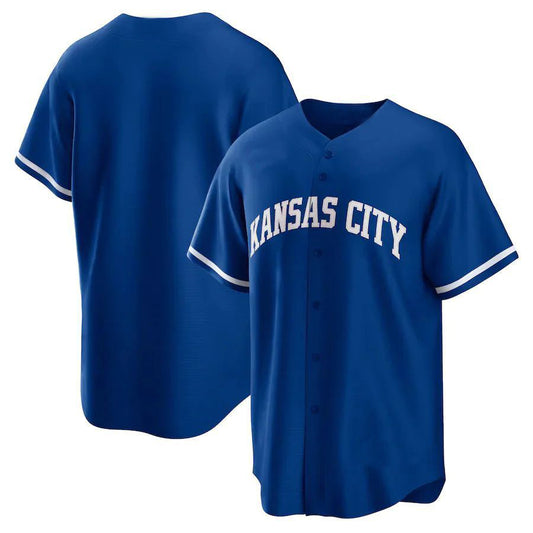 Custom Kansas City Royals Royal Alternate Replica Team Jersey Baseball Jerseys