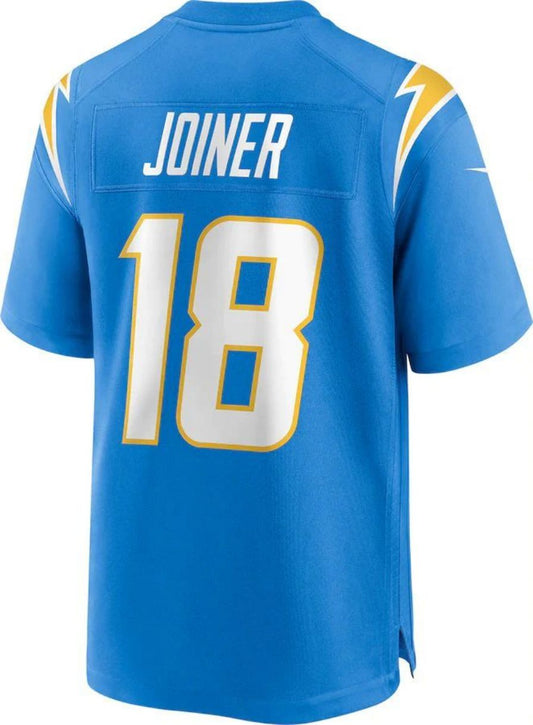 LA.Chargers #18 Charlie Joiner Powder Blue Game Retired Player Jersey Stitched American Football Jerseys