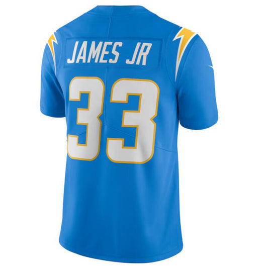 LA.Chargers #33 Derwin James Blue 2nd Alternate Vapor Limited Jersey Stitched Football Jerseys