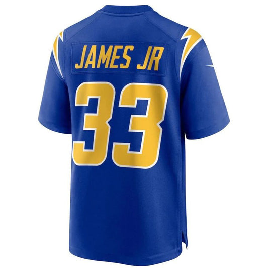 LA.Chargers #33 Derwin James Royal 2nd Alternate Player Game Jersey Stitched American Football Jerseys