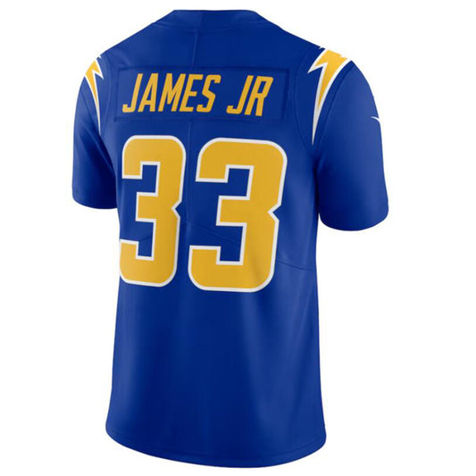 LA.Chargers #33 Derwin James Royal 2nd Alternate Vapor Limited Jersey Stitched Football Jerseys