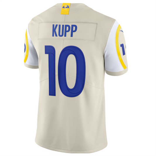 LA.Rams #10 Cooper Kupp Bone Vapor Limited Jersey American Stitched Football Jerseys
