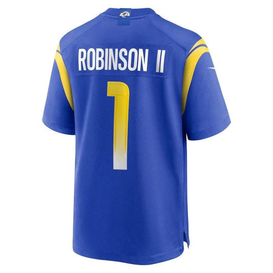 LA.Rams #1 Allen Robinson Royal Player Game Jersey Stitched American Football Jersey
