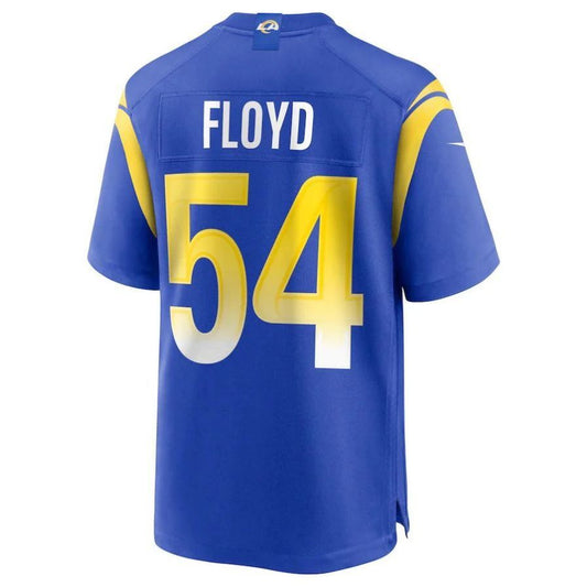 LA.Rams #54 Leonard Floyd Royal Player Game Jersey Stitched American Football Jerseys