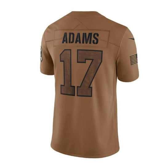 LV.Raiders #17 Davante Adams Brown 2023 Salute To Service Limited Player Jersey Stitched American Football Jerseys