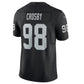 LV.Raiders #98 Maxx Crosby Black Vapor F.U.S.E. Limited Jersey American Stitched Football Jerseys