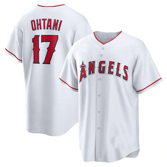 Los Angeles Angels #17 Shohei Ohtani White Home Replica Player Name Jersey Men Youth Women Player Baseball Jerseys