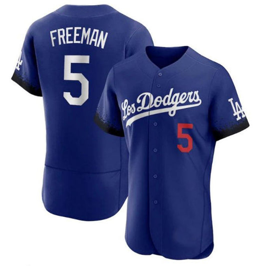 Los Angeles Dodgers #5 Freddie Freeman City Connect Authentic Player Jersey Baseball Jerseys