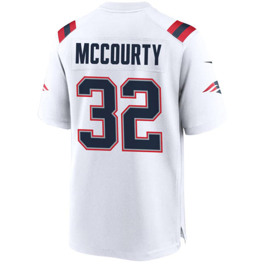 NE.Patriots #32 Devin McCourty White Game Jersey Stitched American Football Jerseys