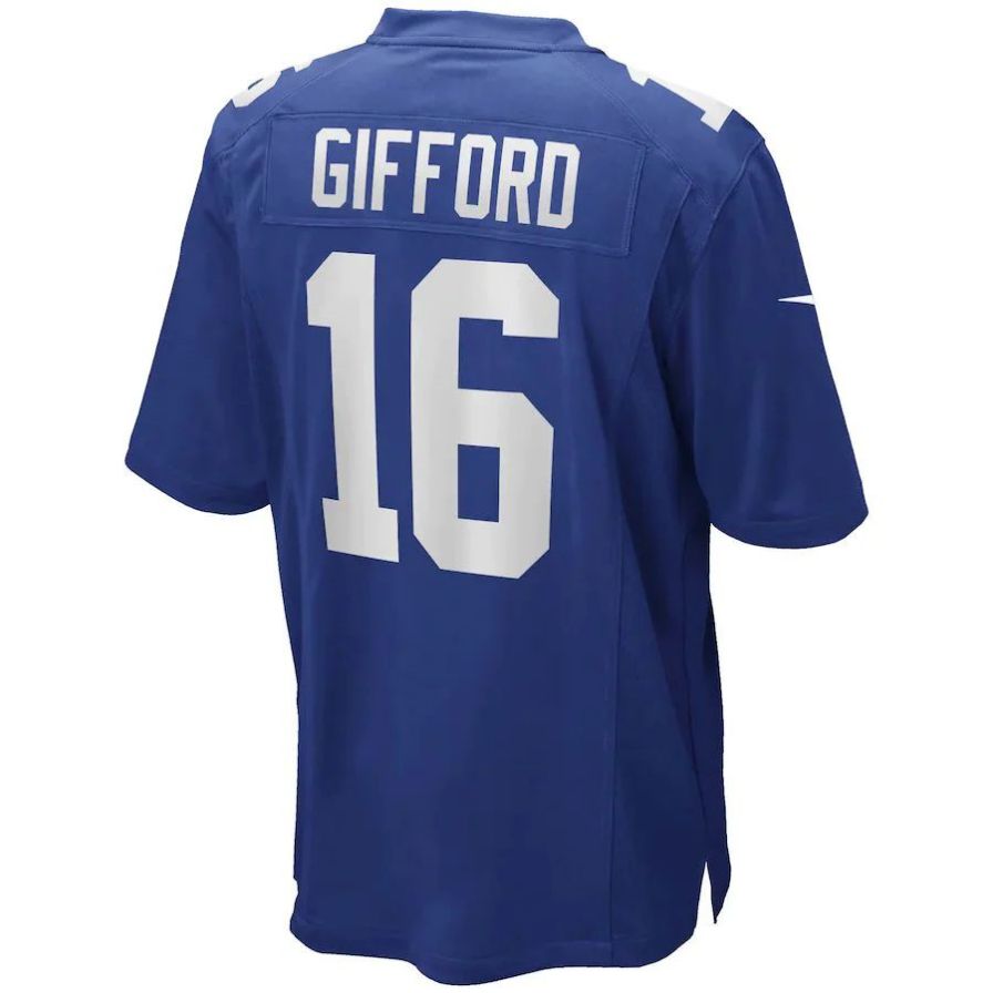 NY.Giants #16 Frank Gifford Royal Game Retired Player Jersey Stitched American Football Jerseys