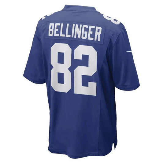 NY.Giants #82 Daniel Bellinger Royal Game Player Jersey Stitched American Football Jerseys