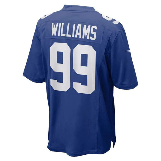 NY.Giants #99 Leonard Williams Royal Player Game Jersey Stitched American Football Jerseys