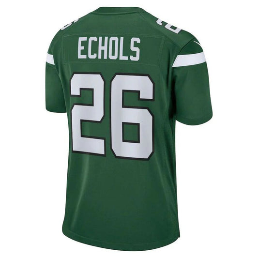 NY.Jets #26 Brandin Echols Gotham Green Player Game Jersey Stitched American Football Jerseys