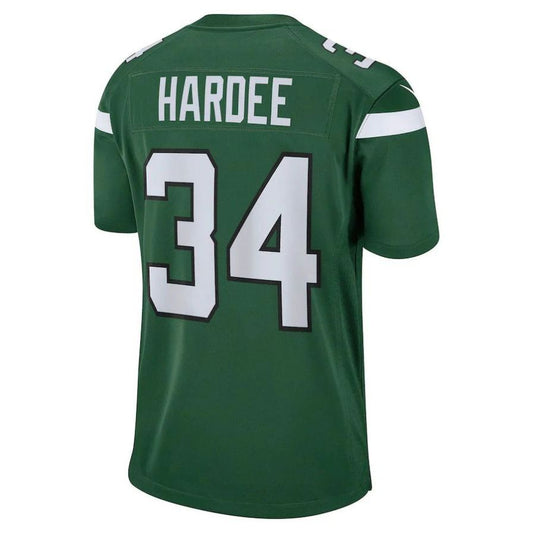 NY.Jets #34 Justin Hardee Gotham Green Player Game Jersey Stitched American Football Jerseys
