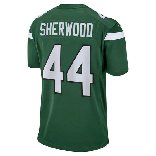 NY.Jets #44 Jamien Sherwood Gotham Green Player Game Jersey Stitched American Football Jerseys