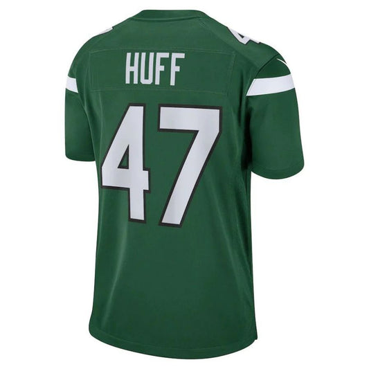 NY.Jets #47 Bryce Huff Gotham Green Player Game Jersey Stitched American Football Jerseys