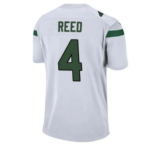 NY.Jets #4 DJ Reed White Player Game Jersey Stitched American Football Jerseys