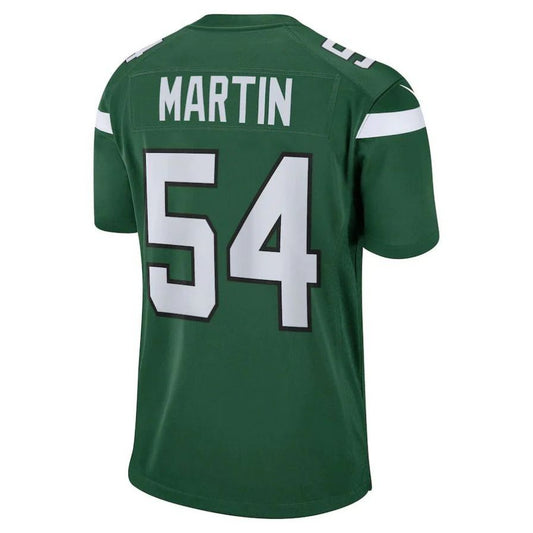 NY.Jets #54 Jacob Martin Gotham Green Player Game Jersey Stitched American Football Jerseys