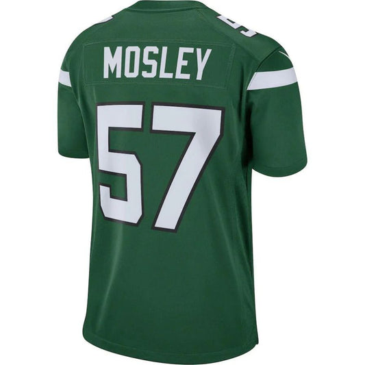 NY.Jets #57 C.J. Mosley Gotham Green Player Game Jersey Stitched American Football Jerseys