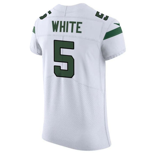 NY.Jets #5 Mike White Spotlight White Vapor Untouchable Elite  Player Jersey Stitched American Football Jerseys