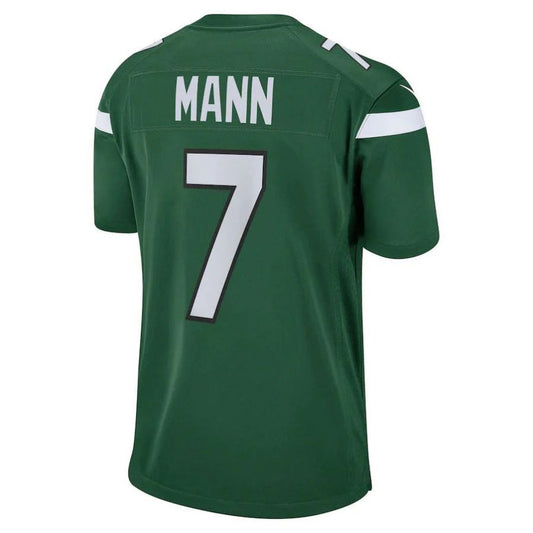 NY.Jets #7 Braden Mann Gotham Green Player Game Jersey Stitched American Football Jerseys