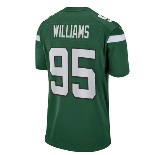 NY.Jets #95 Quinnen Williams Player Game Jersey - Gotham Green Stitched American Football Jerseys