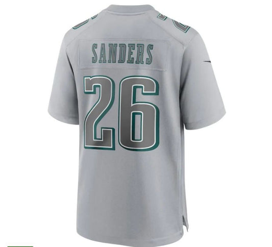 P.Eagles #26 Miles Sanders Silver Inverted Legend Player Jersey Stitched American Football Jerseys